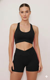 Conjunto de Poliamida Top e Shortinho Black 🖤