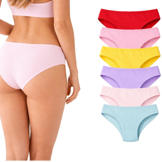 Combo 05 Calcinhas de Algodão Tanguinha Comfy