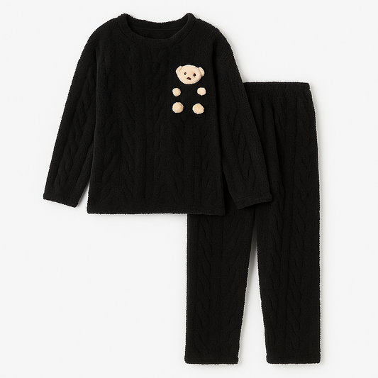 Combo Bobbie Goods: Pijama + Ursinho Bobbie Goods+ 03 Meias Quentinhas + Caderno Bobbie Goods
