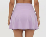 Short Saia Lilas Poliamida Importada