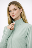 Casaquinho Fit Slim Hortelã Collor