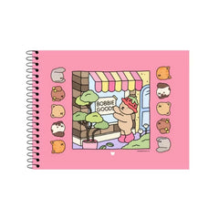 Combo Bobbie Goods: Pijama + Ursinho Bobbie Goods+ 03 Meias Quentinhas + Caderno Bobbie Goods