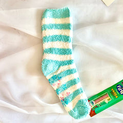 Combo 03 Meias Lã Candy Socks 💕 - Meias Felpudas em Embalagem Especial