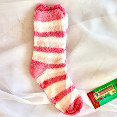 Combo 03 Meias Lã Candy Socks 💕 - Meias Felpudas em Embalagem Especial