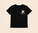 TShirt de algodão com estampa delicada de Ursinho