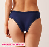 Combo 05 Calcinhas de Algodão Tanguinha Ultra Comfort