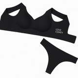 ✨ESQUENTA BLACK✨ Conjunto Calcinha e Sutiã Comfy SEM COSTURA