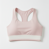 Conjunto Smoothie Rosa com Branco de Poliamida