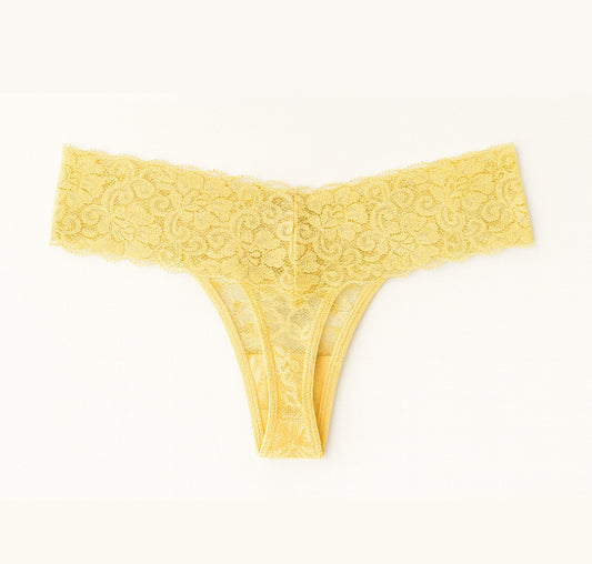 Calcinha de Renda Francesinha Luxo Fio Conforto