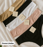 ✨SUPER PROMO✨ 05 CALCINHAS SEM COSTURA - Tanguinha