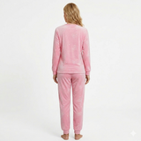 ✨LANÇAMENTO✨ Pijama Quentinho Peludinho de Coração Rosa