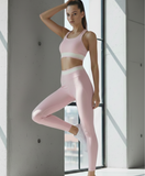 Conjunto Smoothie Rosa com Branco de Poliamida